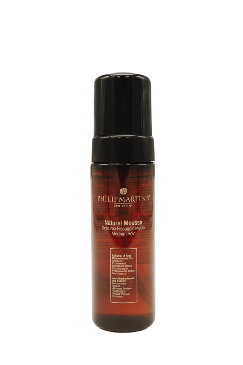 Natural Mousse — spumă fixare medie, 175 ml